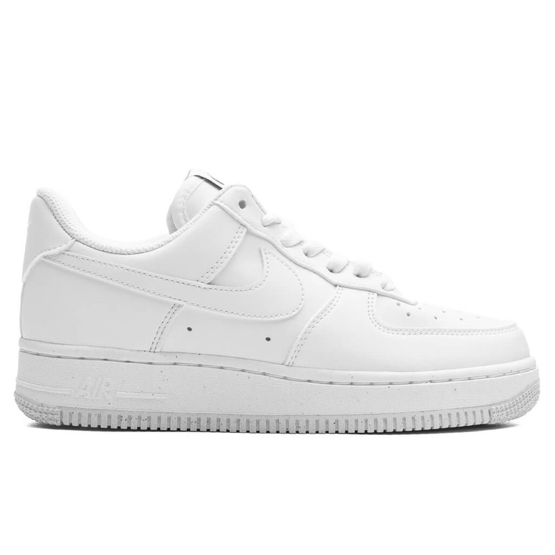 WOMEN'S AIR FORCE 1 '07 NEXT NATURE - WHITE/BLACK/METALLIC SILVER - 1