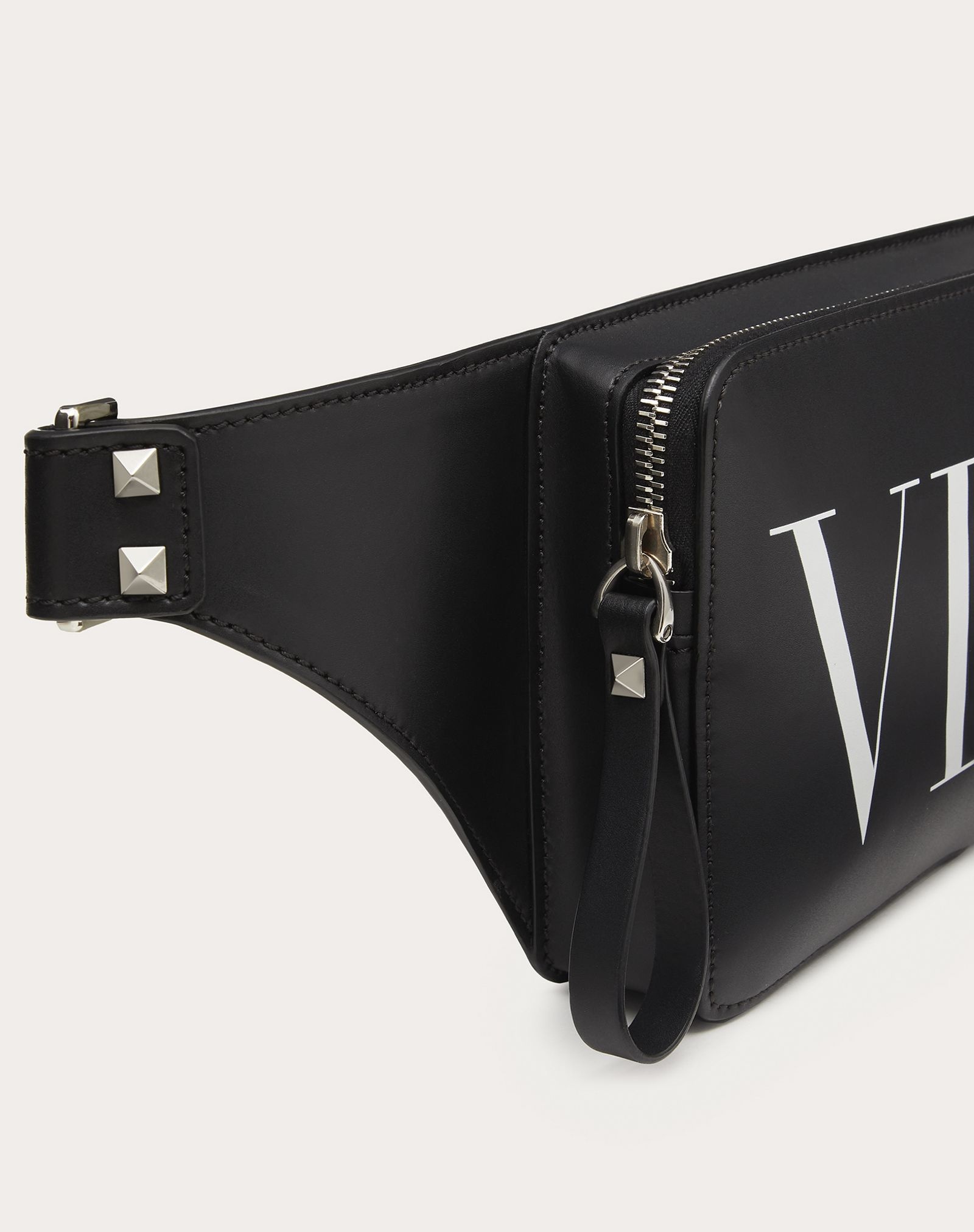 LEATHER VLTN BELT BAG - 5