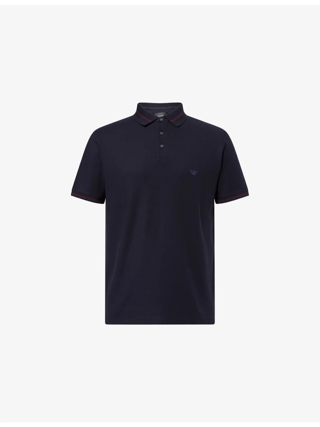 Logo-Embroidered Short-Sleeve Cotton Polo - 1