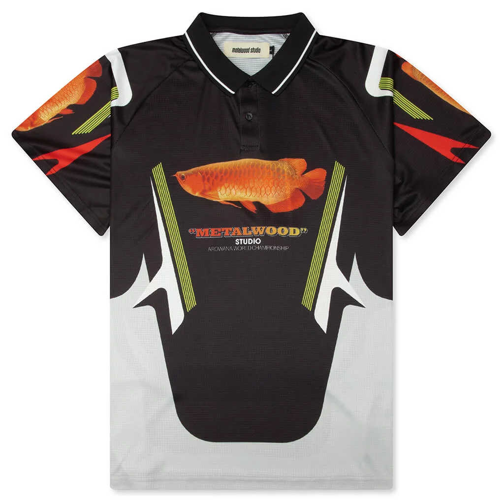 AROWANA SPORT POLO - BLACK - 1