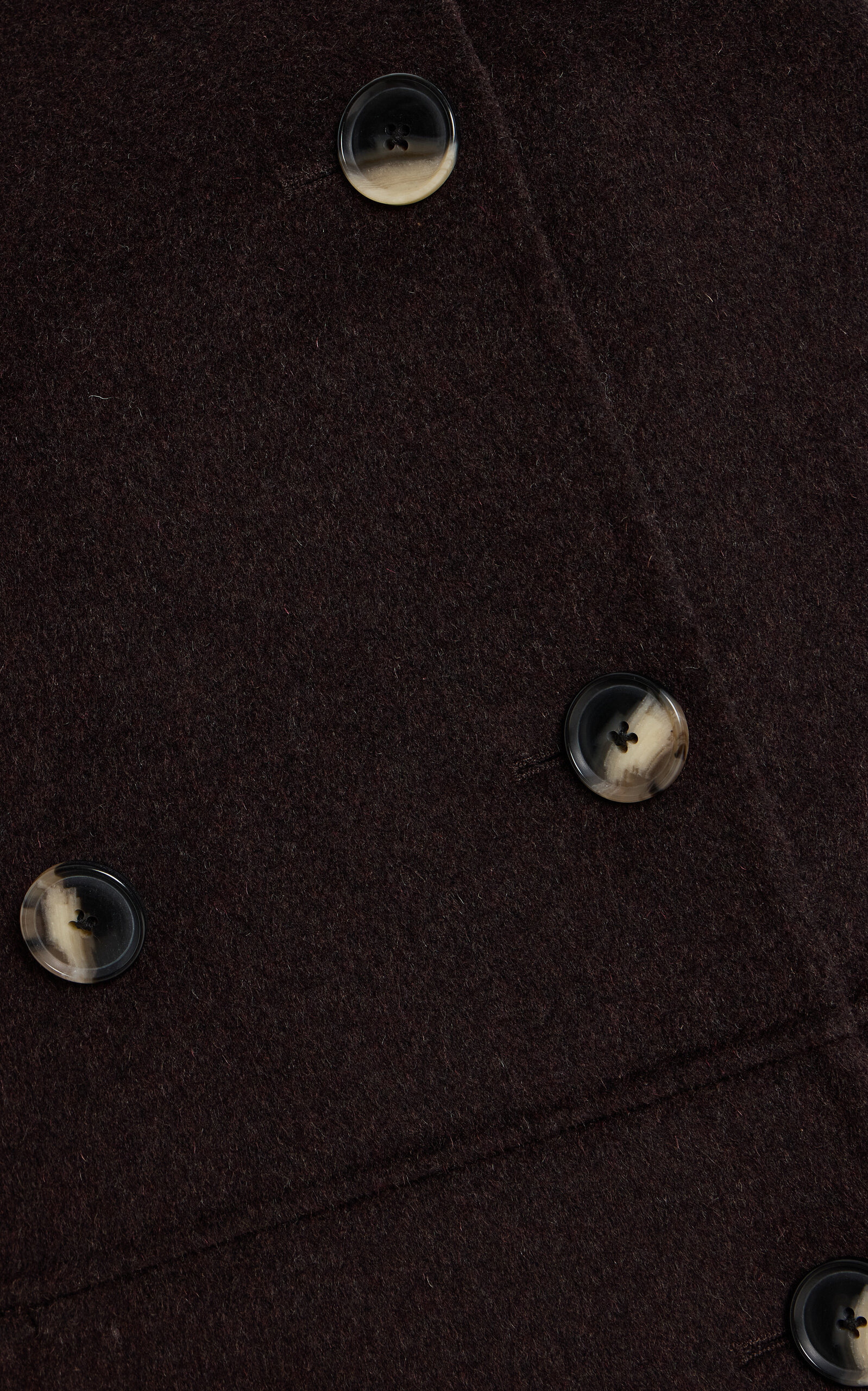 Courtney Double-Faced Wool-Cashmere Jacket brown - 5