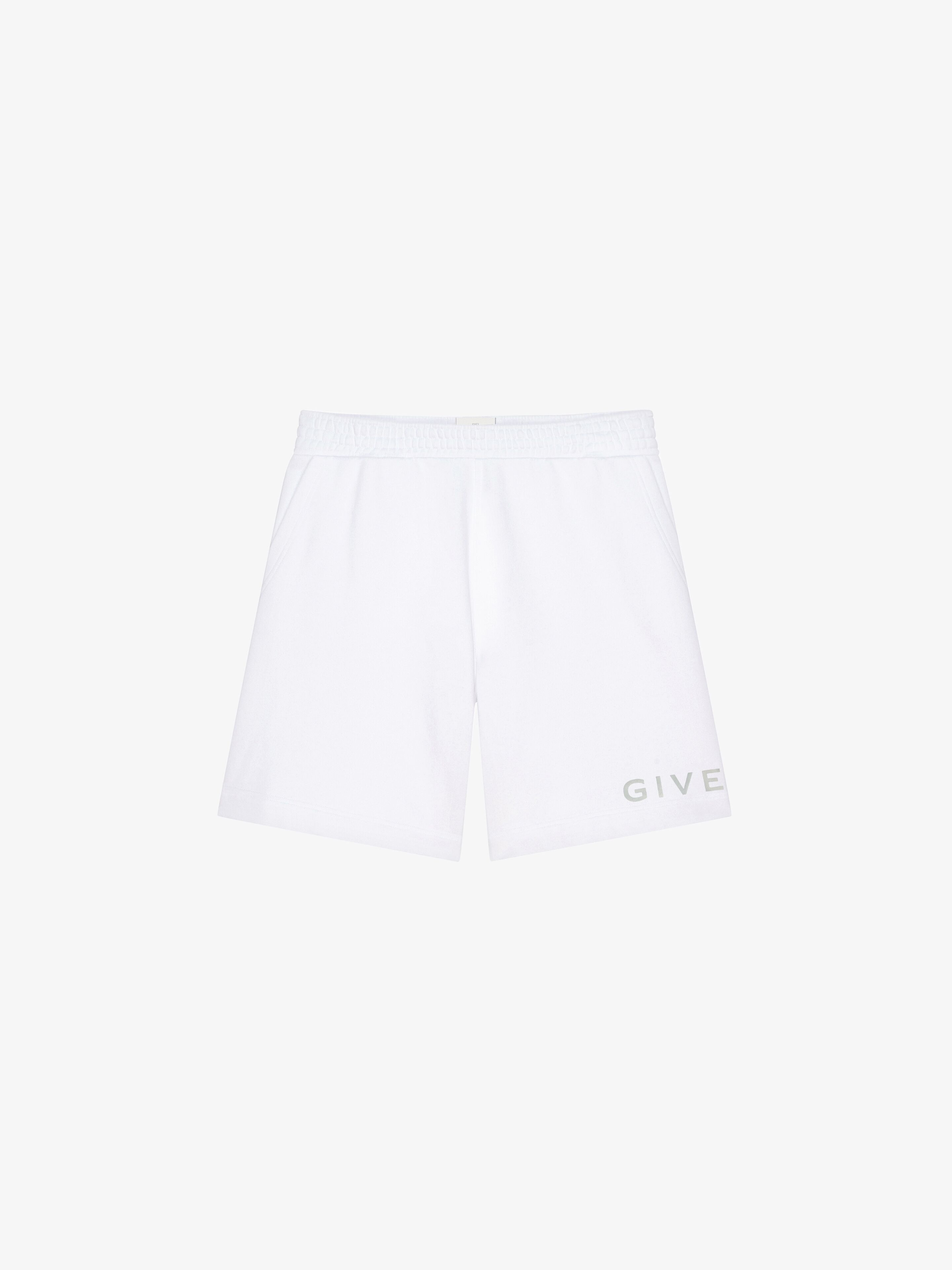 REFLECTIVE GIVENCHY BERMUDA SHORTS IN FELPA - 1