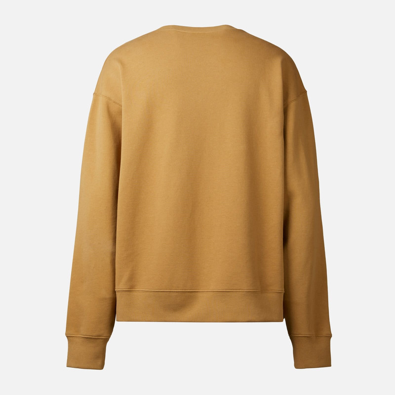 HOGAN Round Neck Sweatshirt Beige outlook