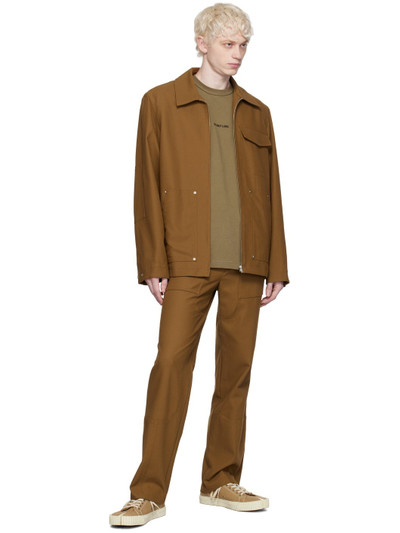 Helmut Lang Brown Utility Trousers outlook