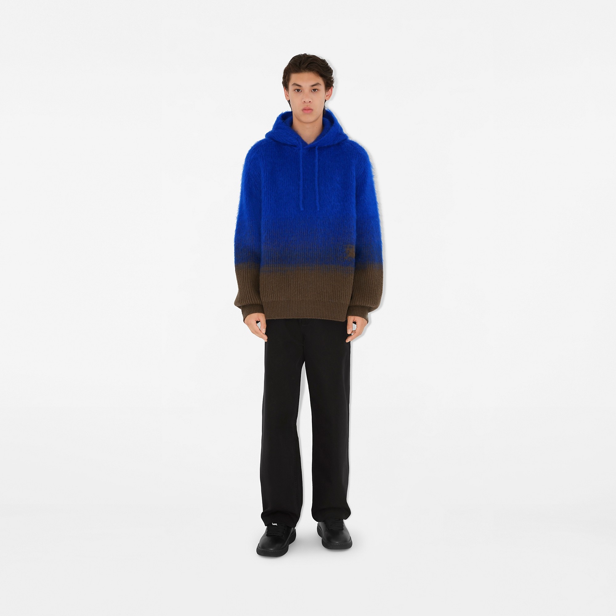 Wool Mohair Blend Hoodie - 2
