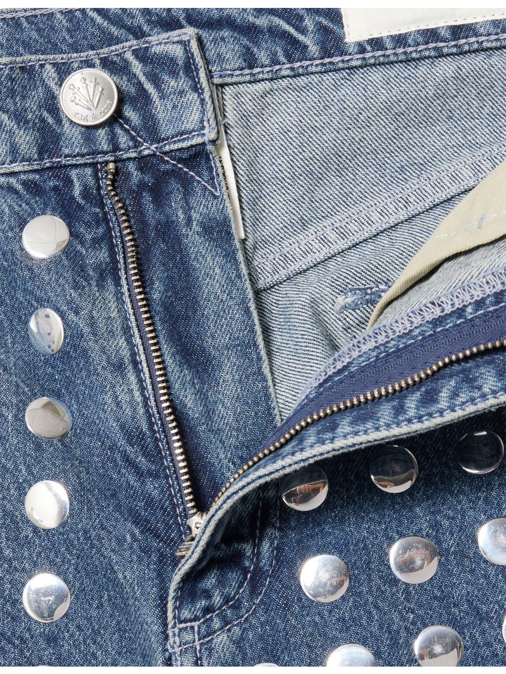 The Shea Straight-Leg Denim Jeans - 7