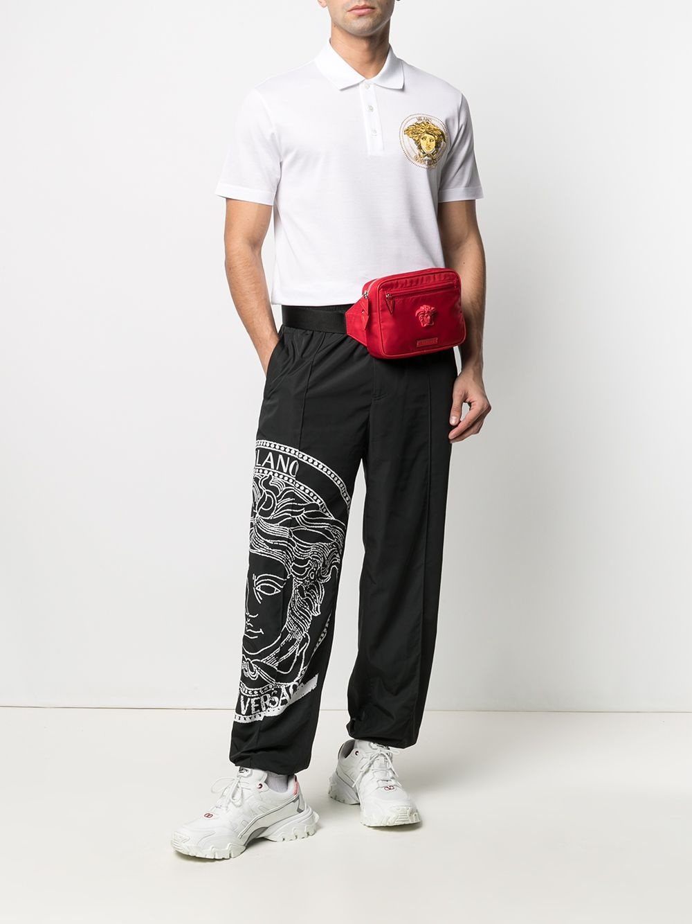 Medusa-motif track pants - 2