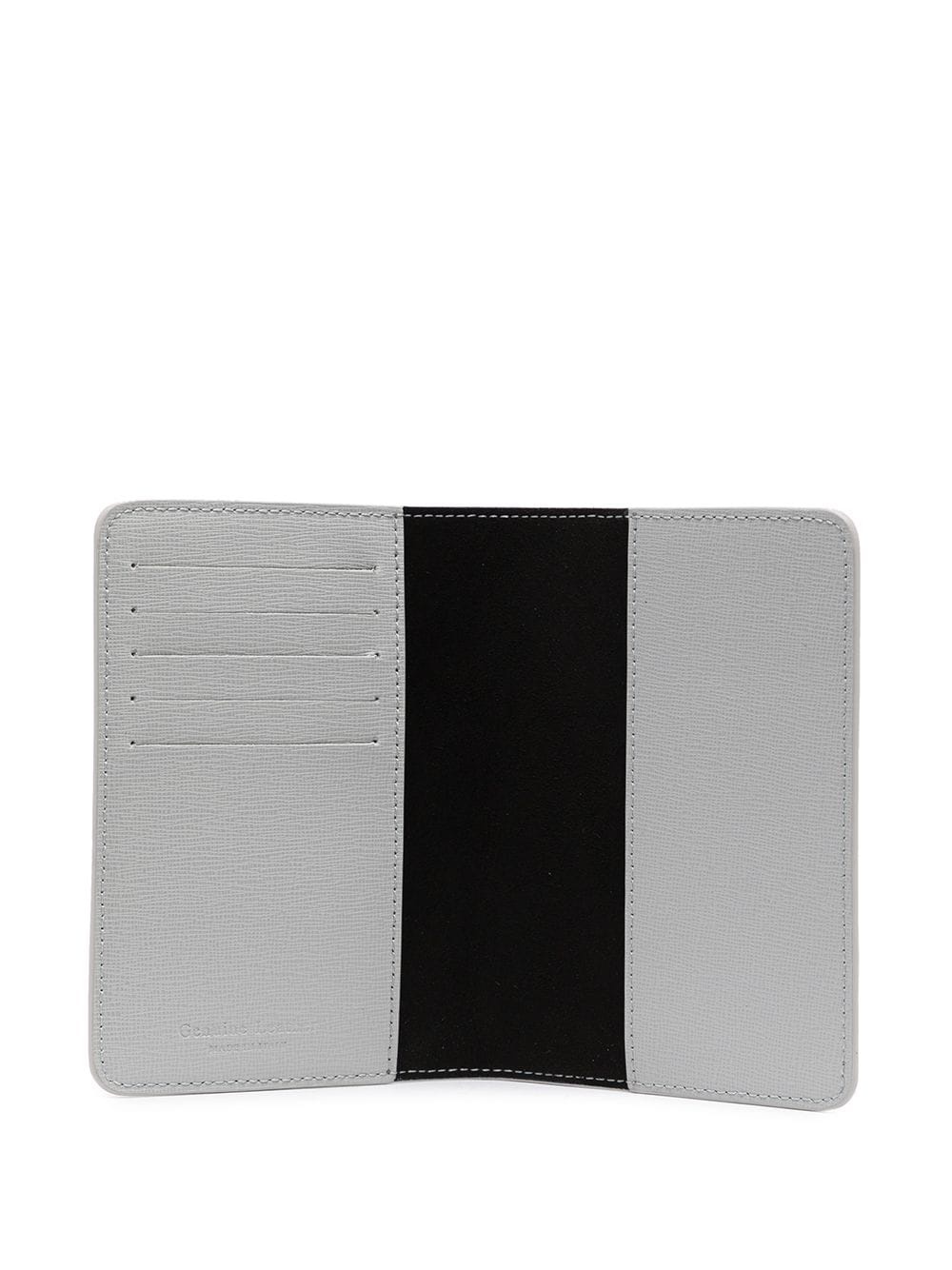 diagonal-stripe passport holder - 3