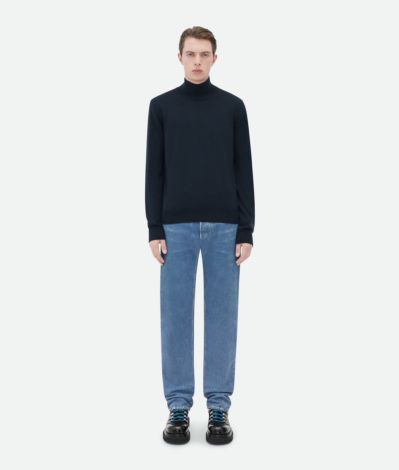 "bv" embroidery wool jumper - 1