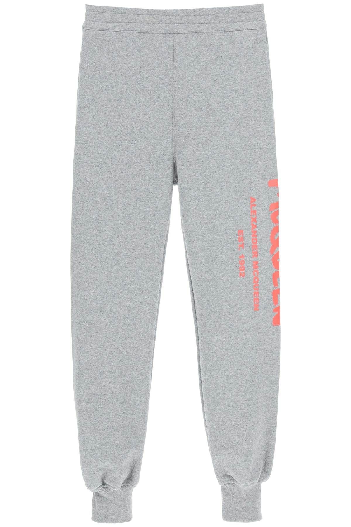 MCQUEEN GRAFFITI SWEATPANTS - 1