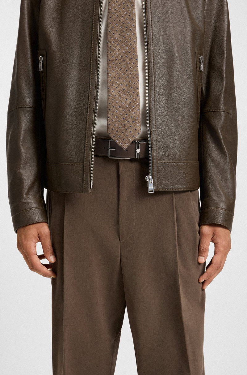 BOSS REVERSIBLE BELT IN ITALIAN LEATHER outlook