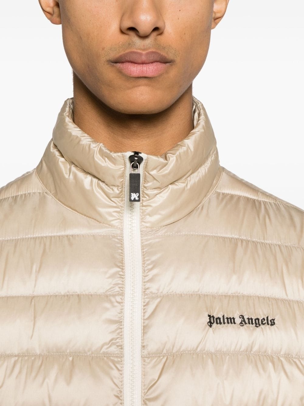 quilted down jacket - 5