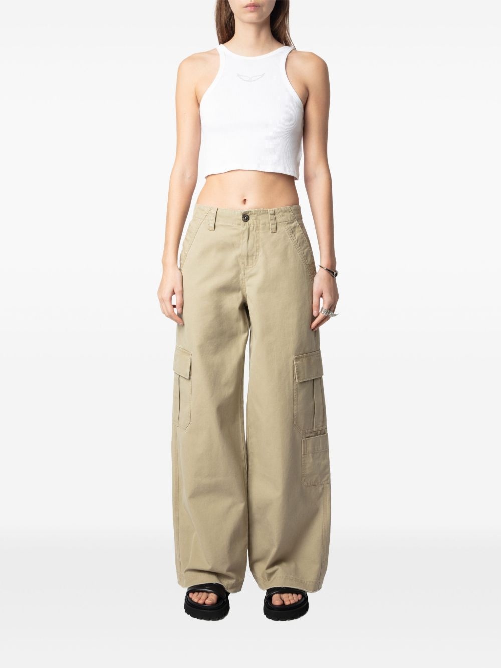 straight-leg trousers - 2