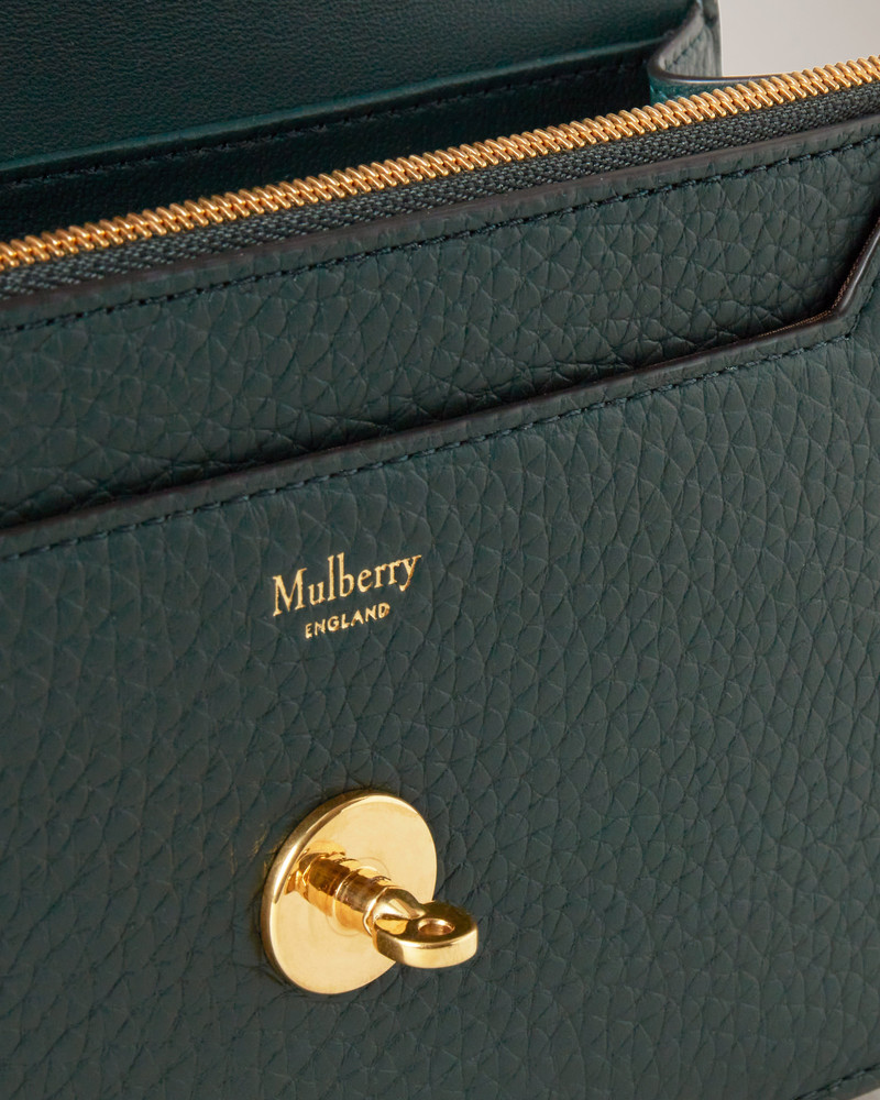 Small Darley Mulberry Green Heavy Grain 6