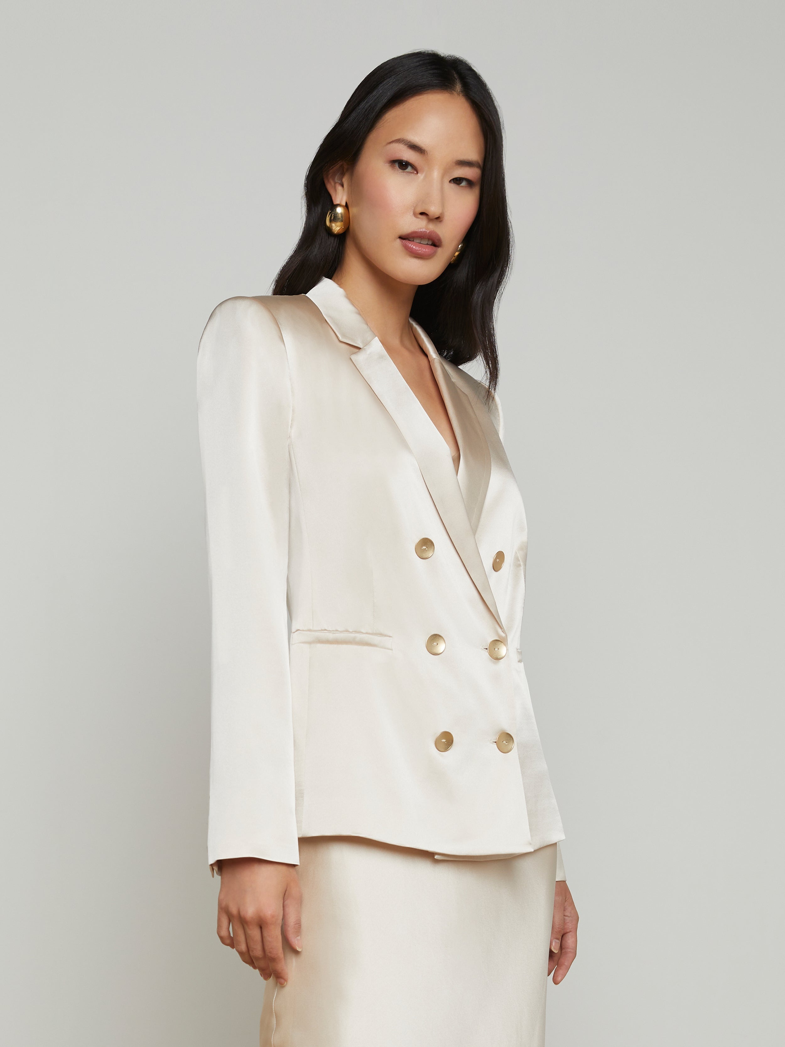Colin Silk Blazer - 4