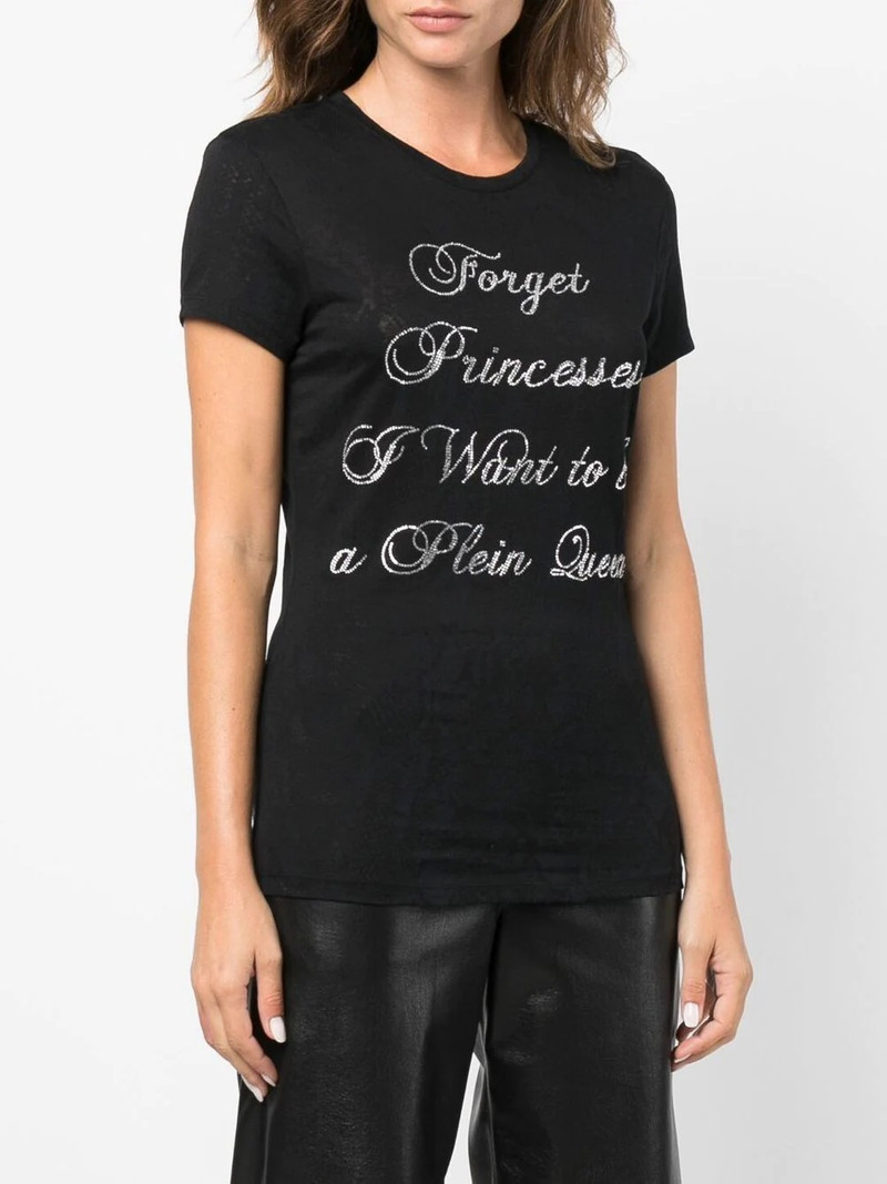 crystal-embellished cotton T-shirt 3