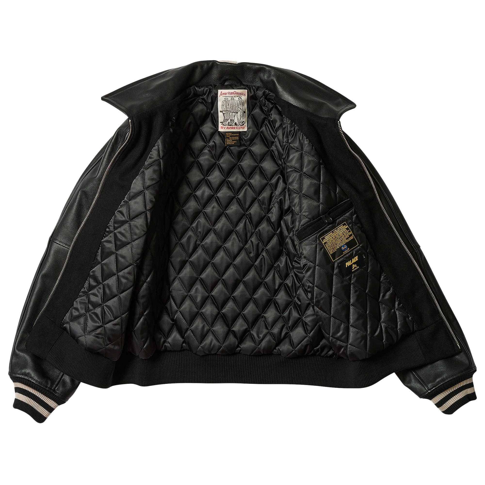 Palace Avirex Jacket 'Black' - 2