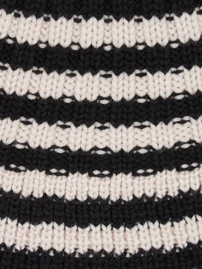 Etro striped wool beanie outlook