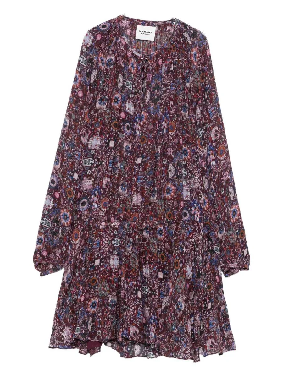 Isabel Marant Étoile Bess Floral-Print Dress Clothing - 1