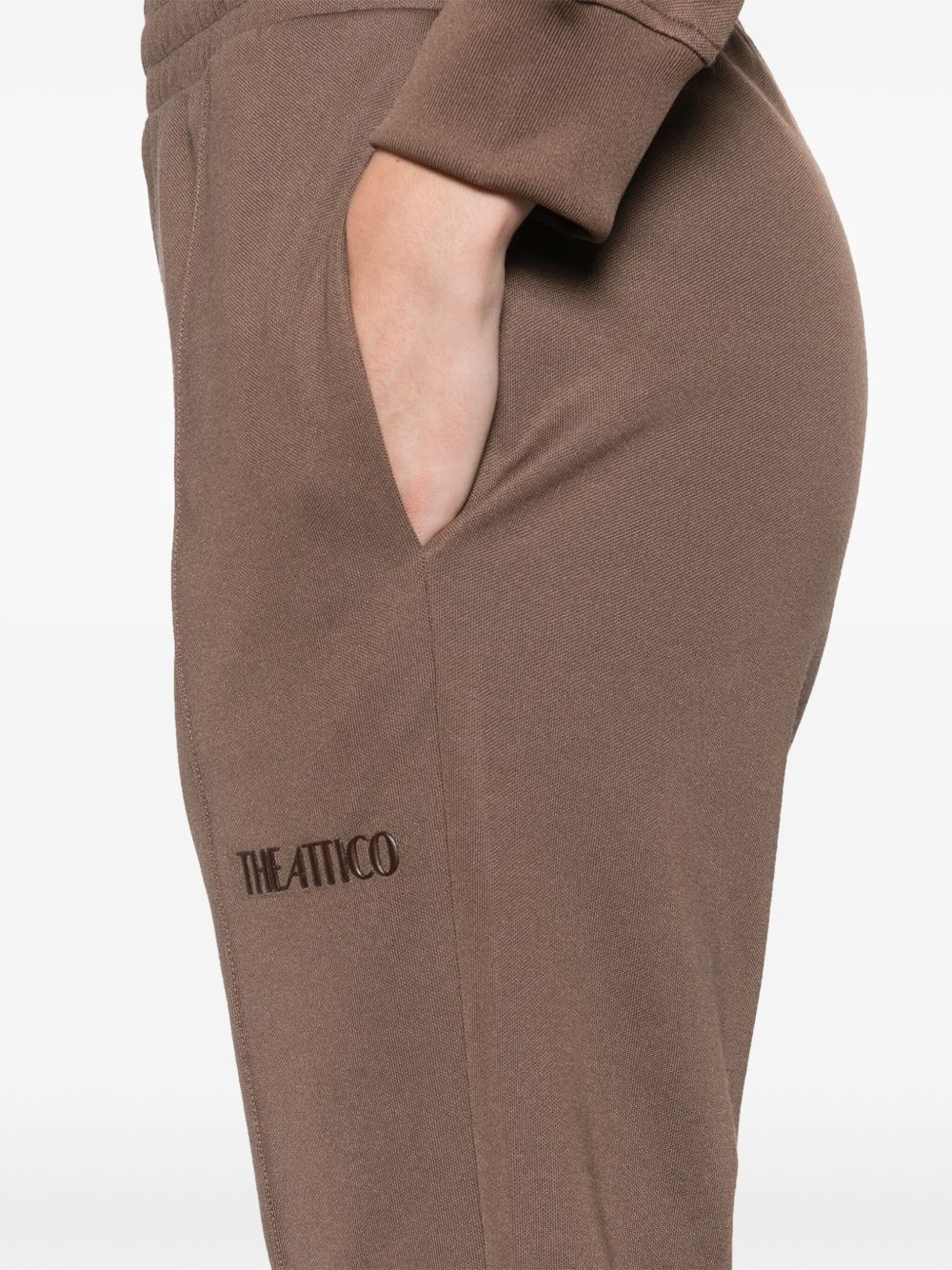 logo-appliqué sweatpants - 5