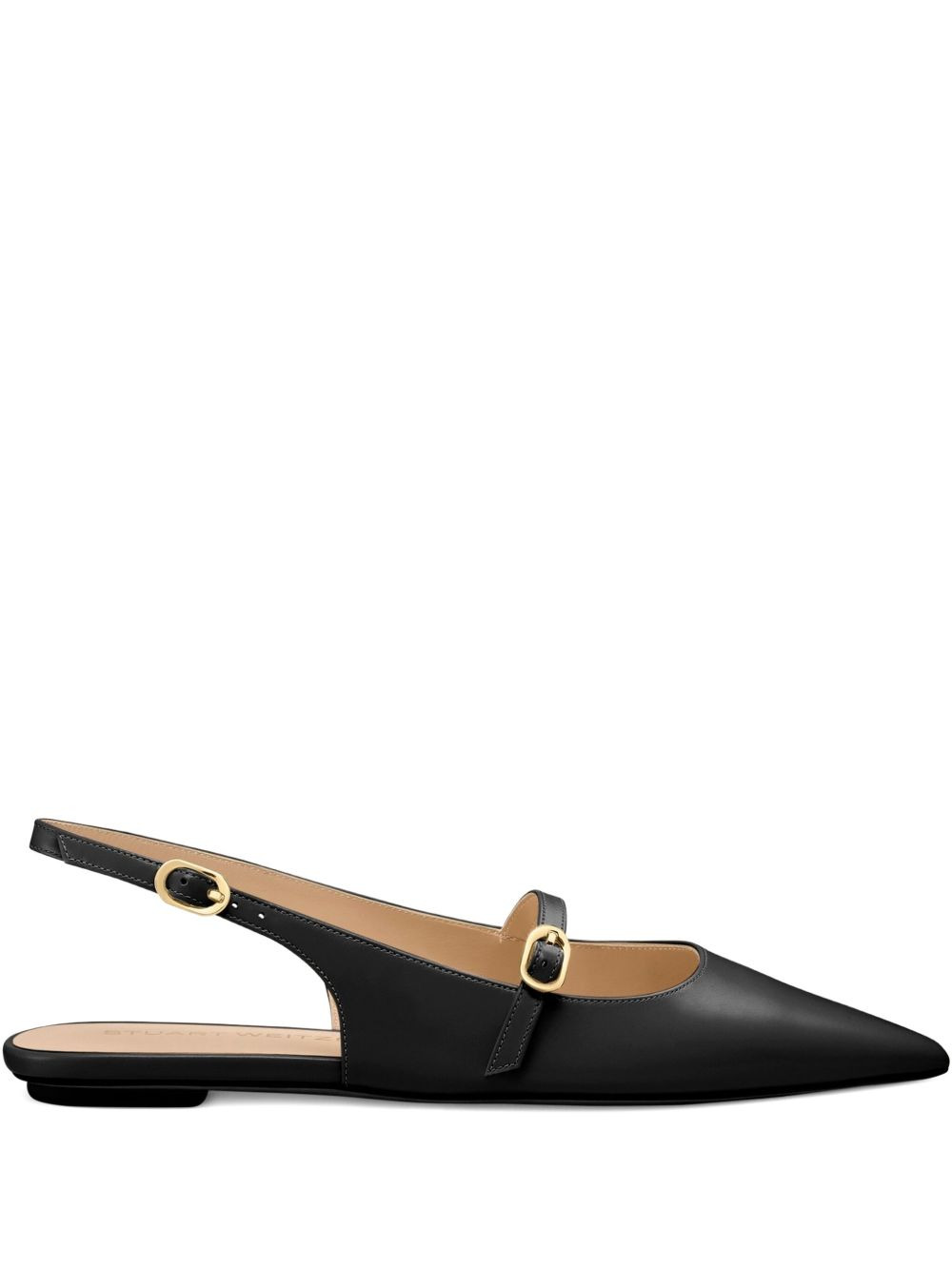 slingback buckle flats - 1