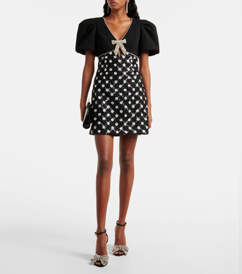 REBECCA VALLANCE Alivia embellished minidress outlook