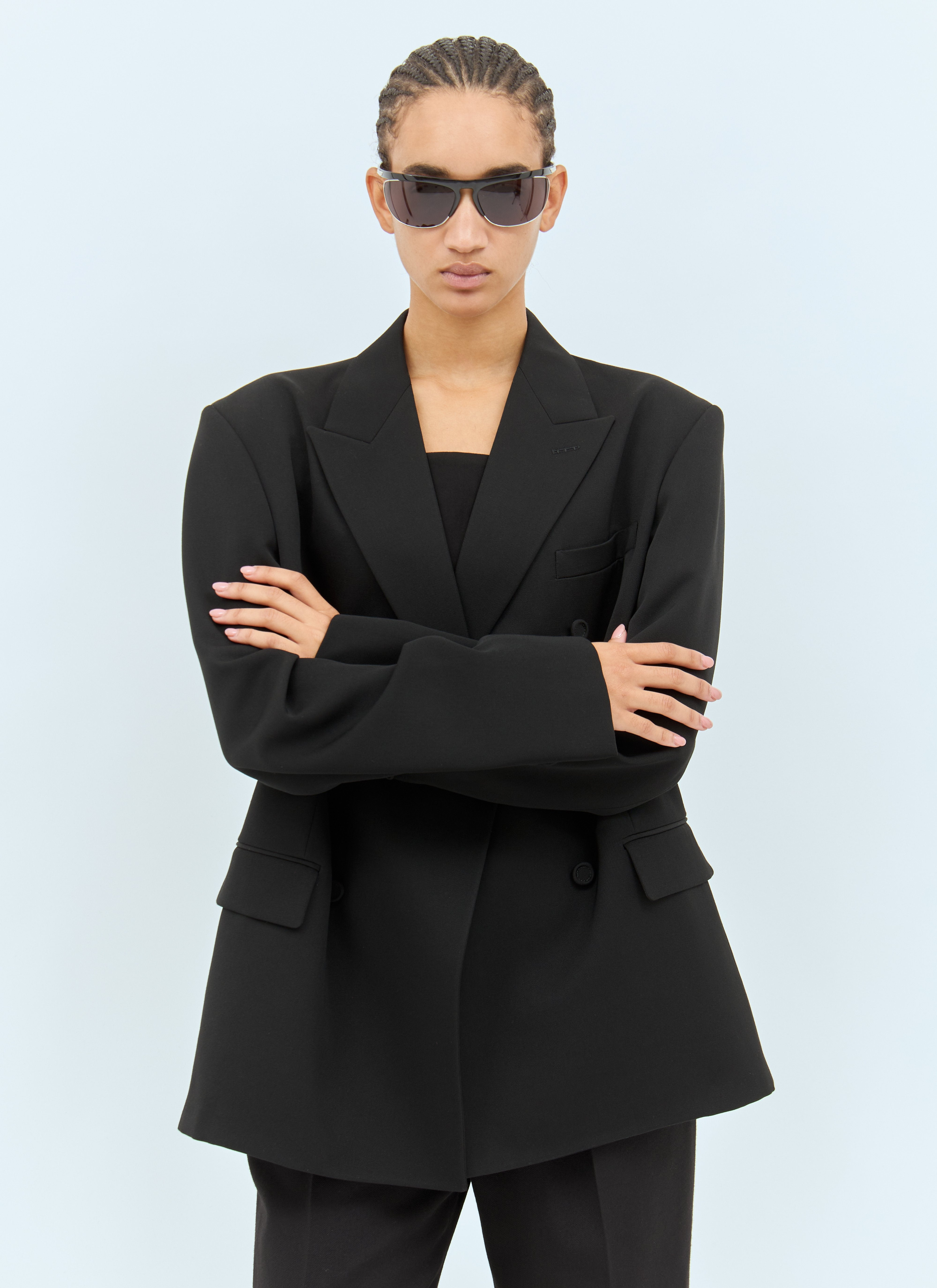 Bottega Veneta Women Speed Rectangular Sunglasses - 3