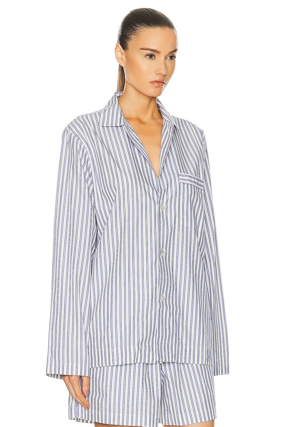 Long Sleeve Stripe Shirt - 2