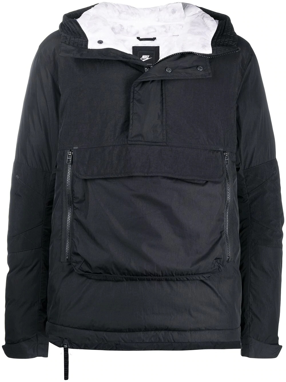 concealed pocket padded jacket - 1