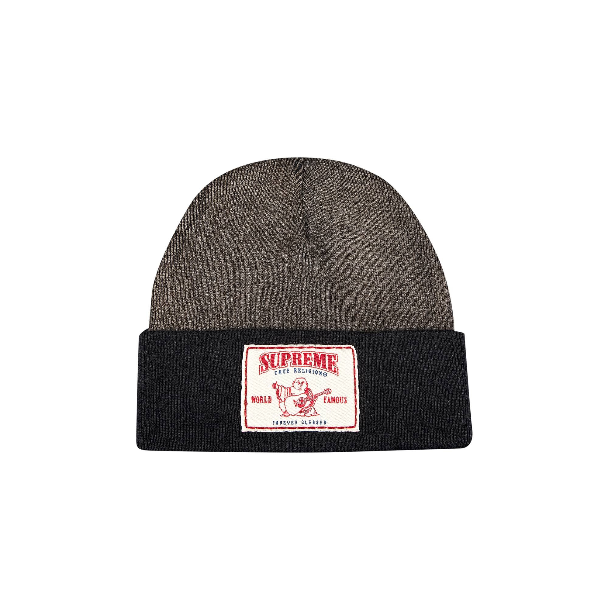 Supreme Supreme x True Religion Beanie 'Black' | REVERSIBLE
