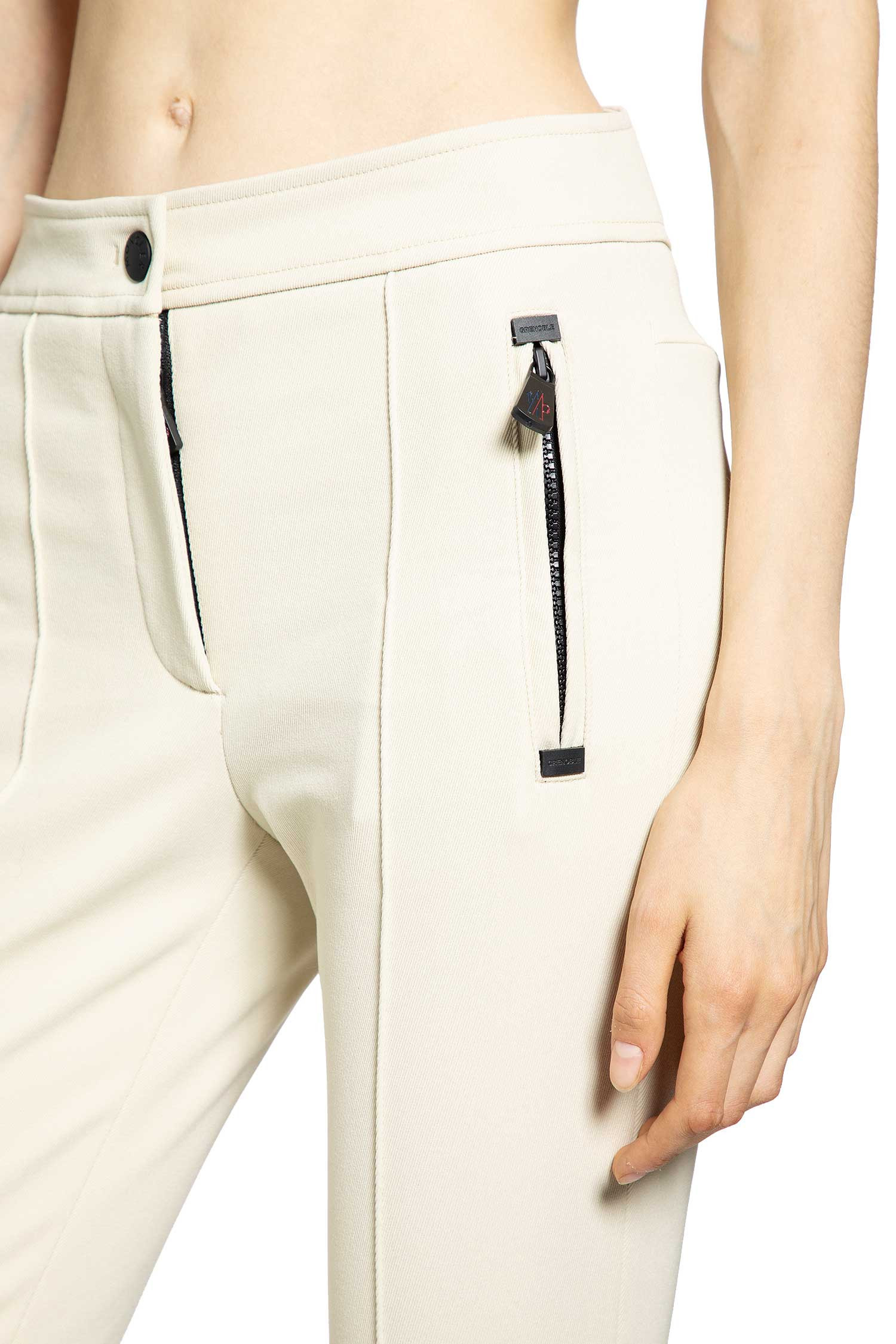 Moncler Grenoble Woman Beige Trousers - 4
