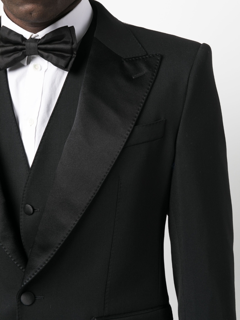 tuxedo-style three-piece suit - 5