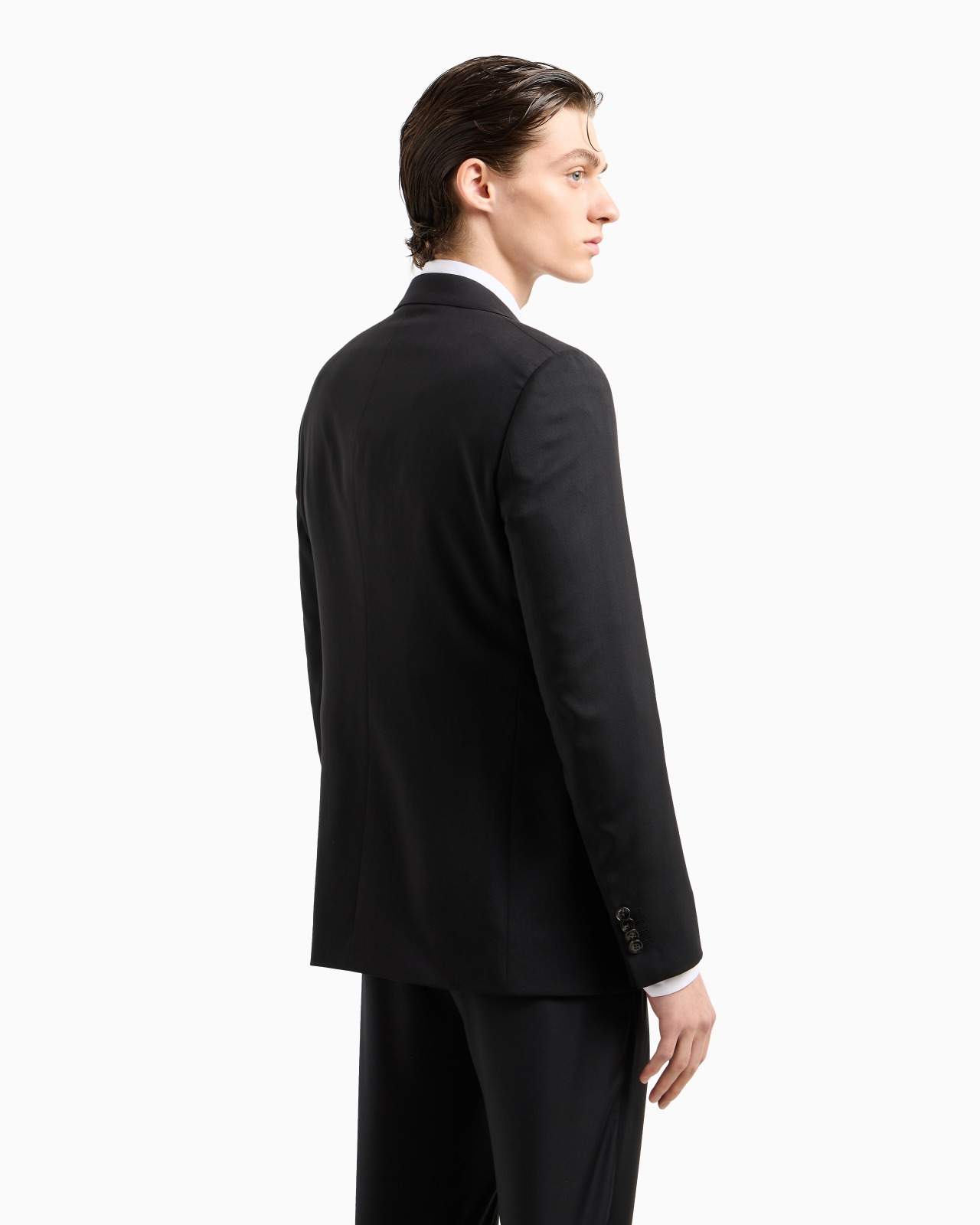 George line single-breasted jacket in cashmere - 3
