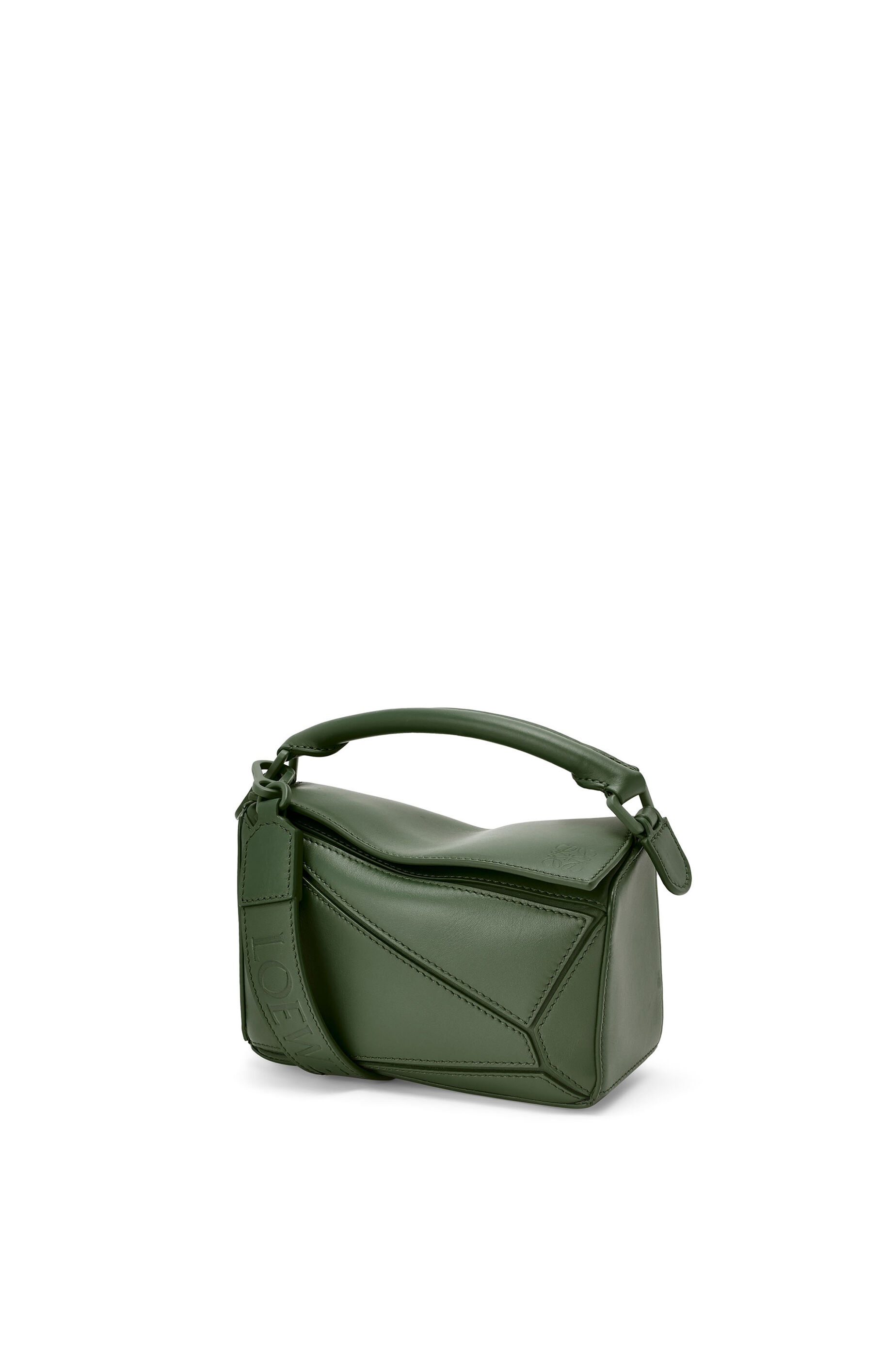 Mini Puzzle bag in satin calfskin - 1