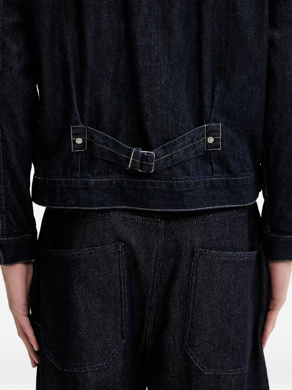 patch-pocket denim jacket - 5