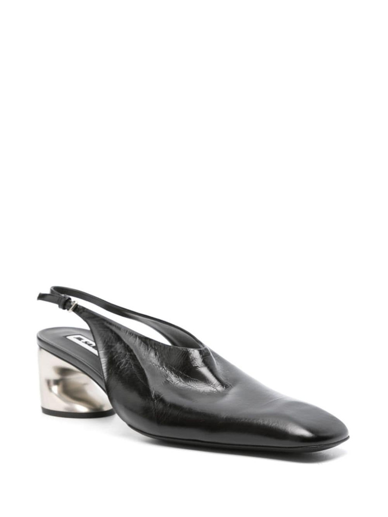 Jil Sander 60mm slingback pumps outlook
