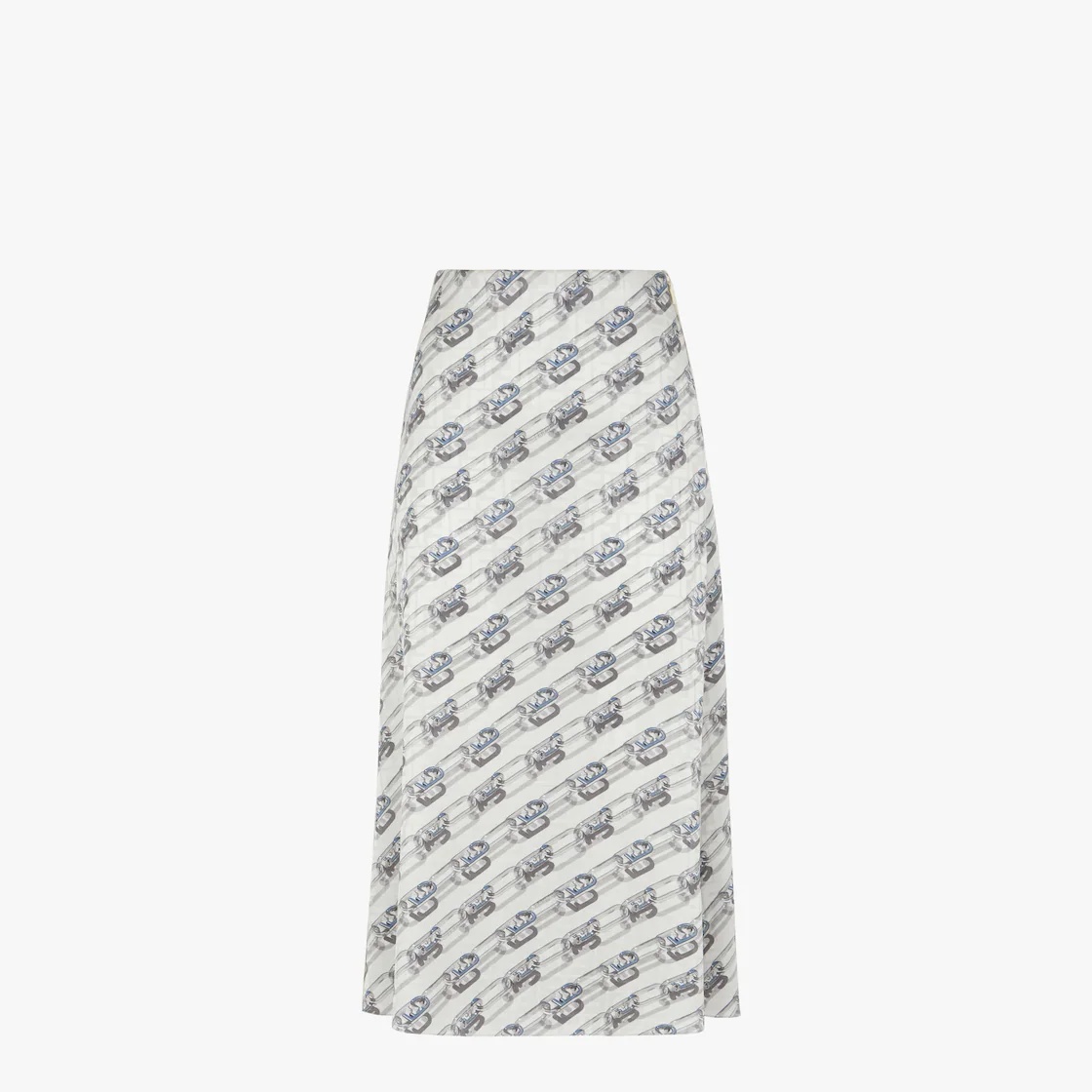 White satin skirt - 1