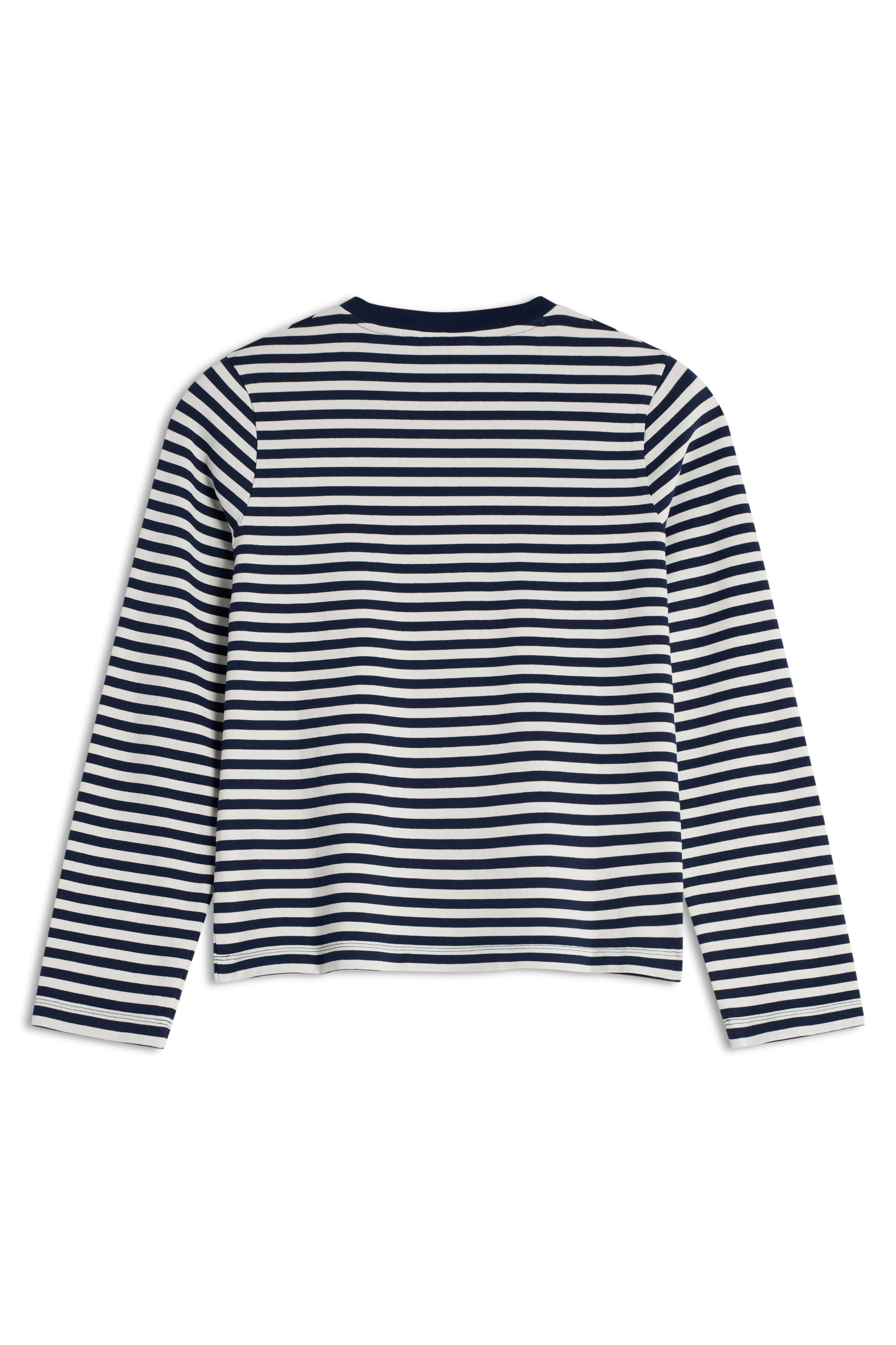 BOLD FOX HEAD PATCH MULTI STRIPES REGULAR LS TEE-SHIRT - 7