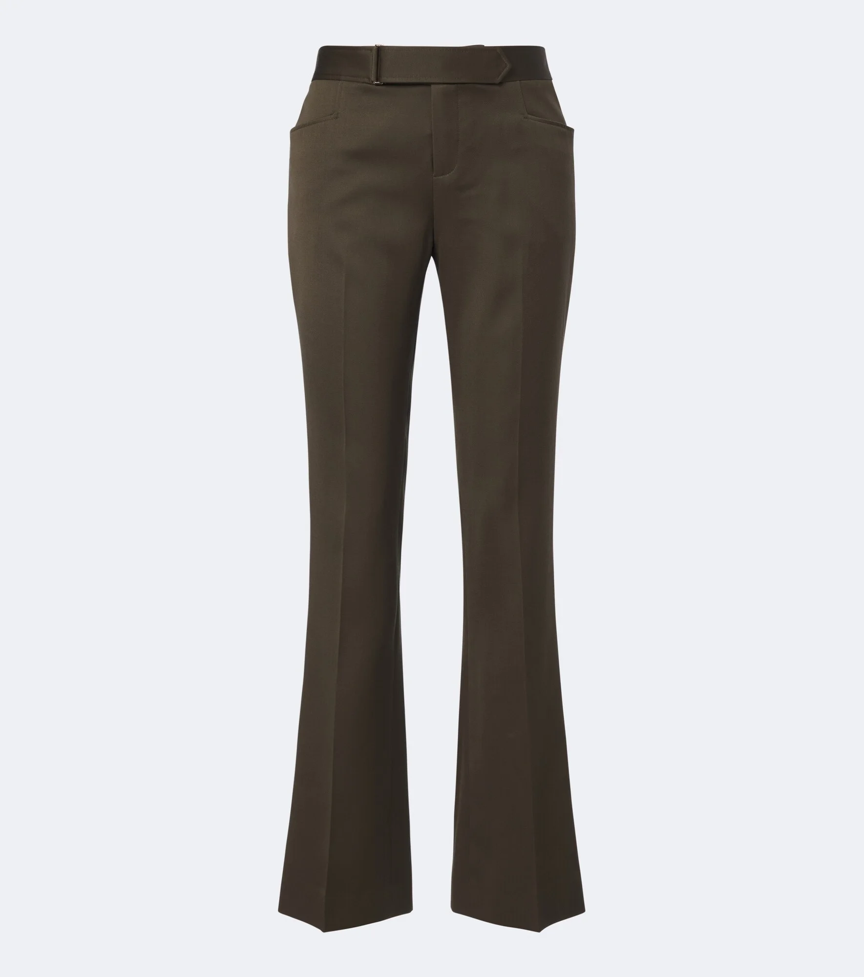 Virgin wool straight pants - 1