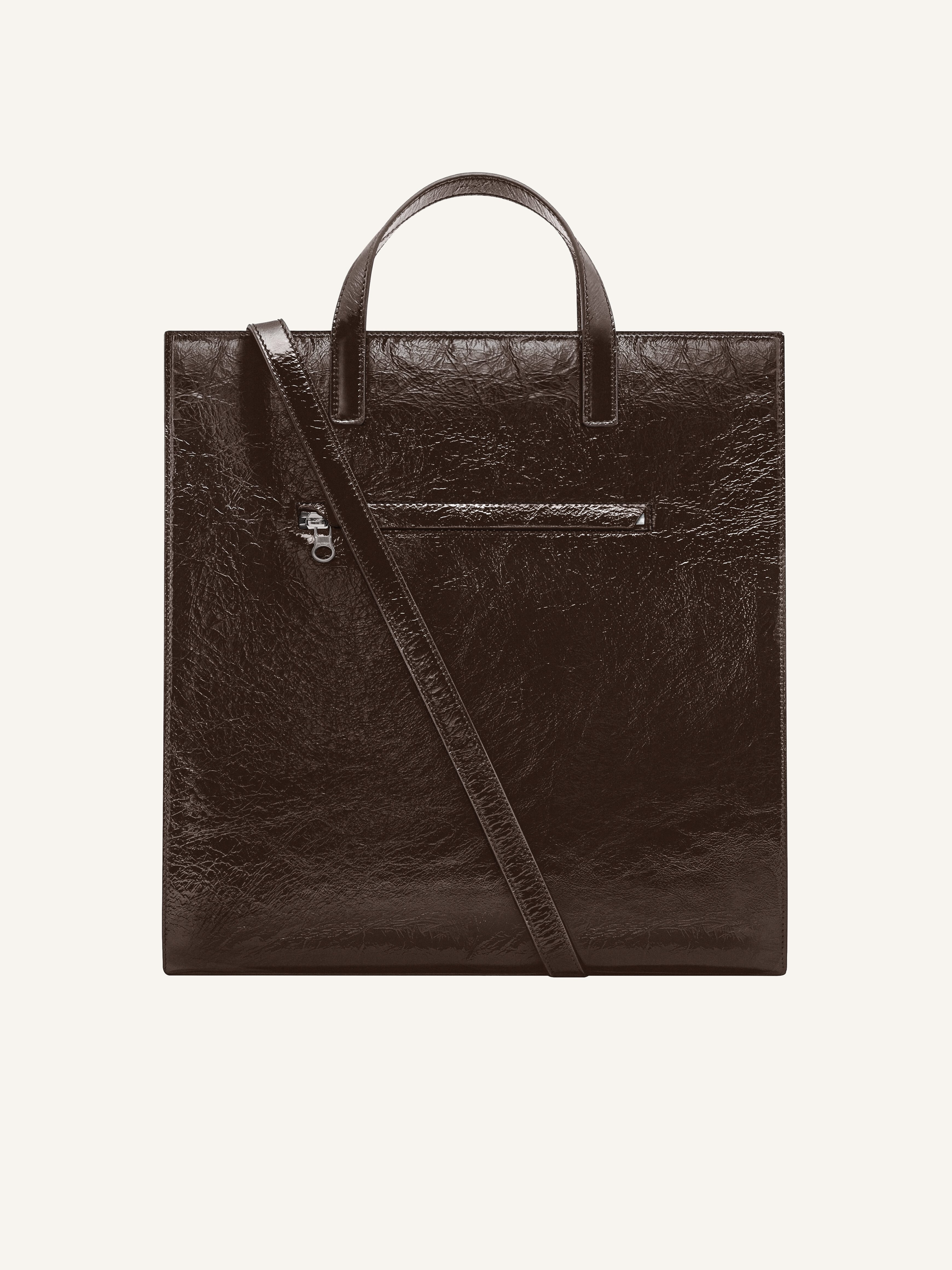REEDITION NAPLACK LEATHER TOTE BAG - 2