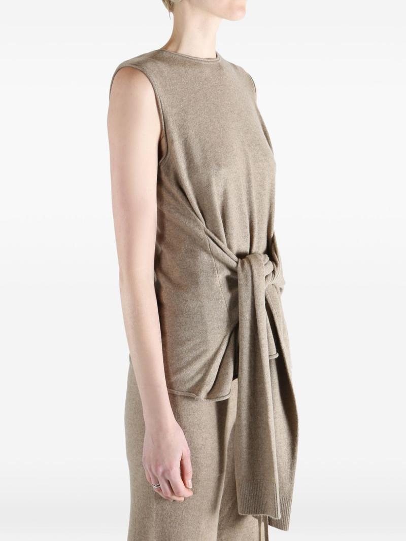 tied sleeveless tank top 3