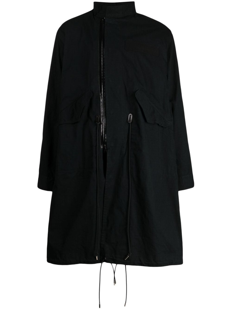 zip-up long-sleeve coat 1