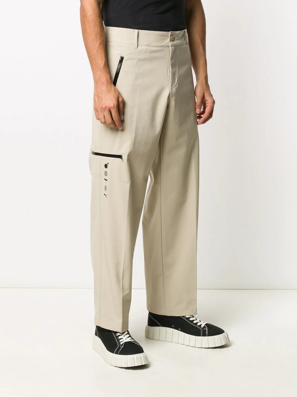 x The Hundreds straight trousers - 3