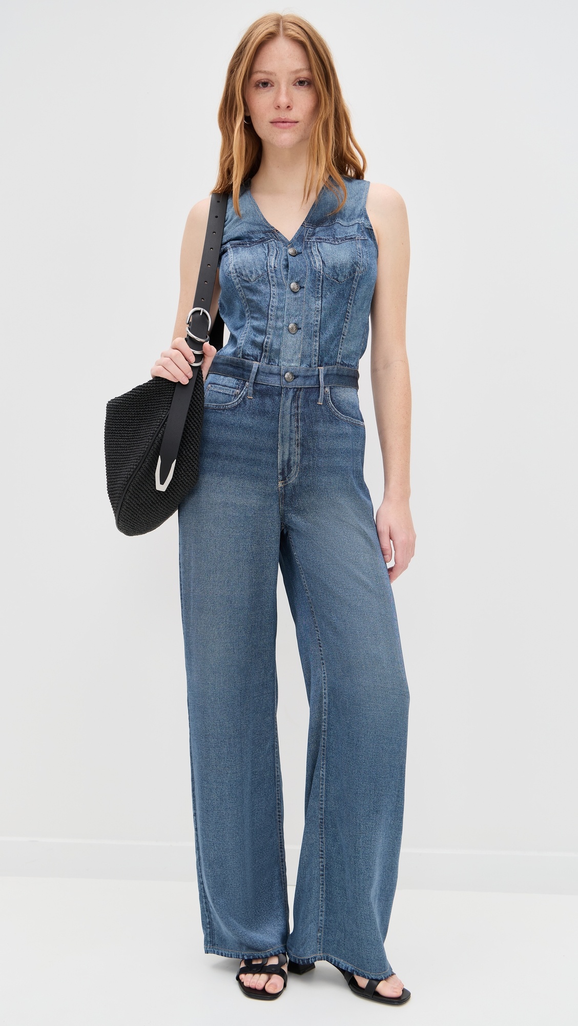 Miramar Satin Sleeveless Jumpsuit - 4