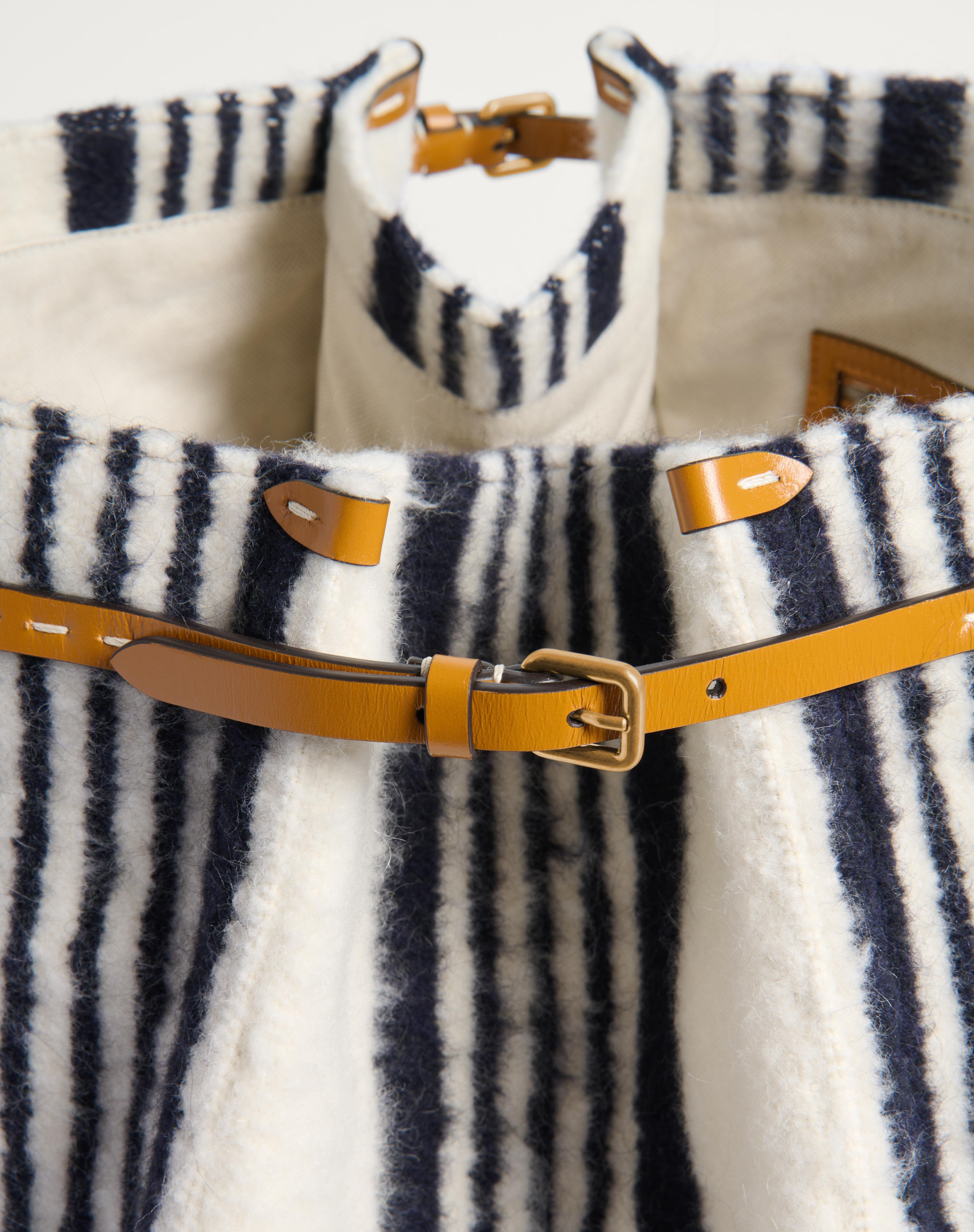 VALENTINO GARAVANI ANTIBES WOOL HANDBAG - 6