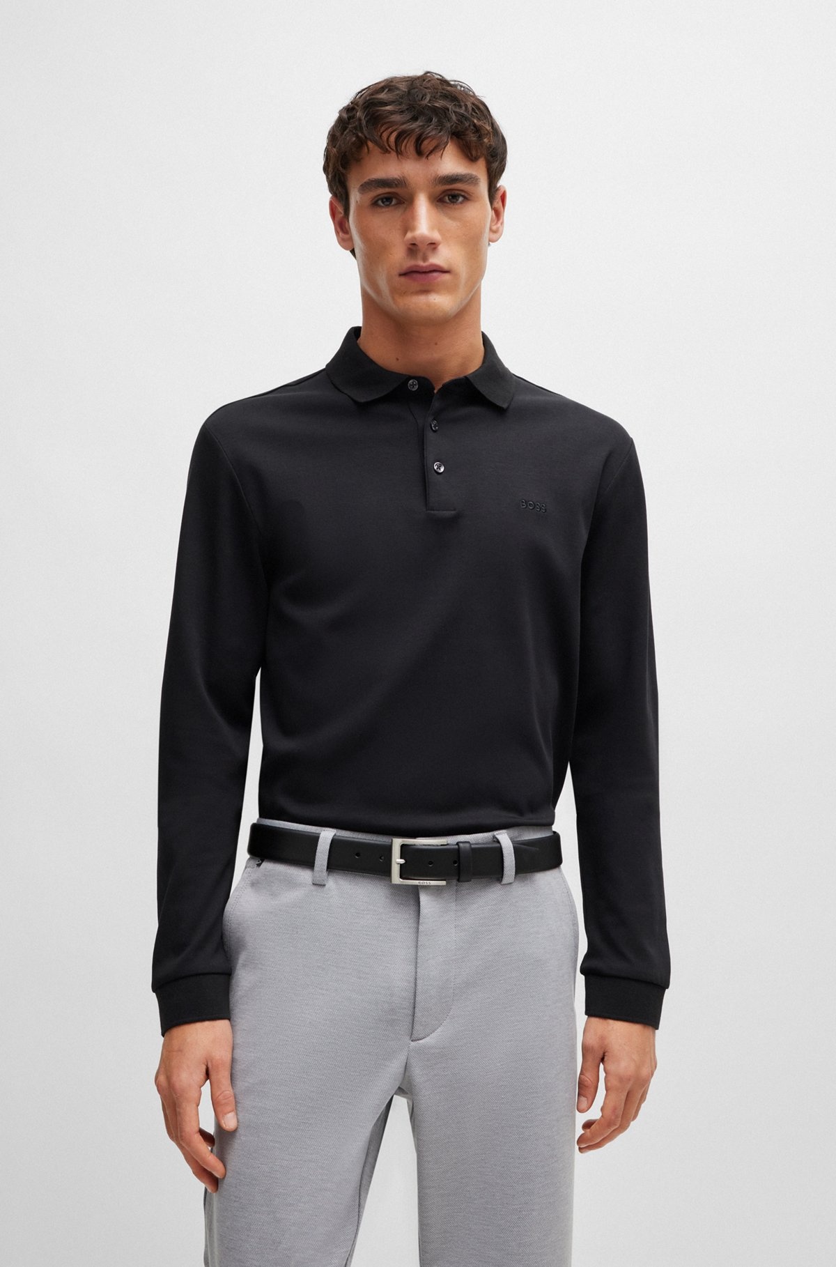 NAPPA-LEATHER BELT WITH PIN BUCKLE - 3