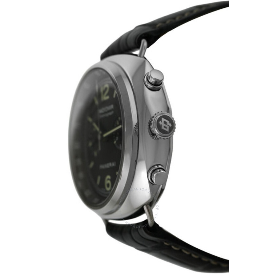 Pre-owned Panerai Radiomir Chronograph Chronograph Tachymeter Black Dial Men's Watch PAM00288 - 3
