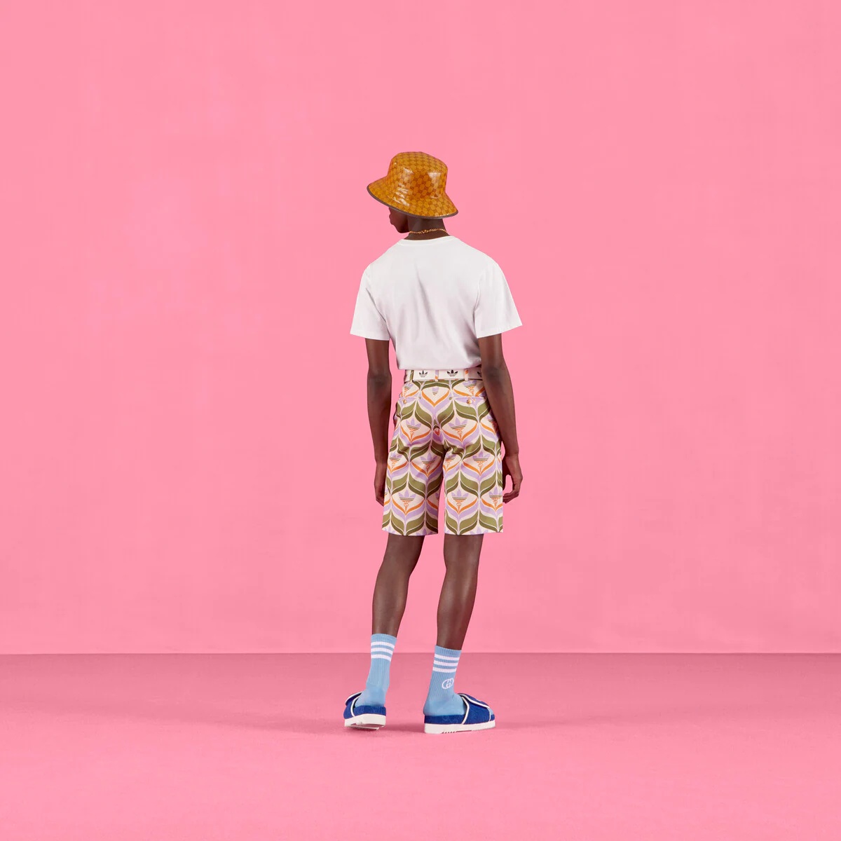 adidas x Gucci cotton jersey T-shirt - 3