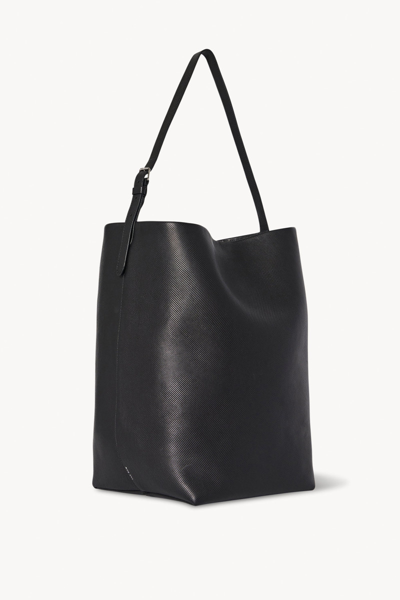 The Row Large N/S Shoulder Bag in Leather outlook