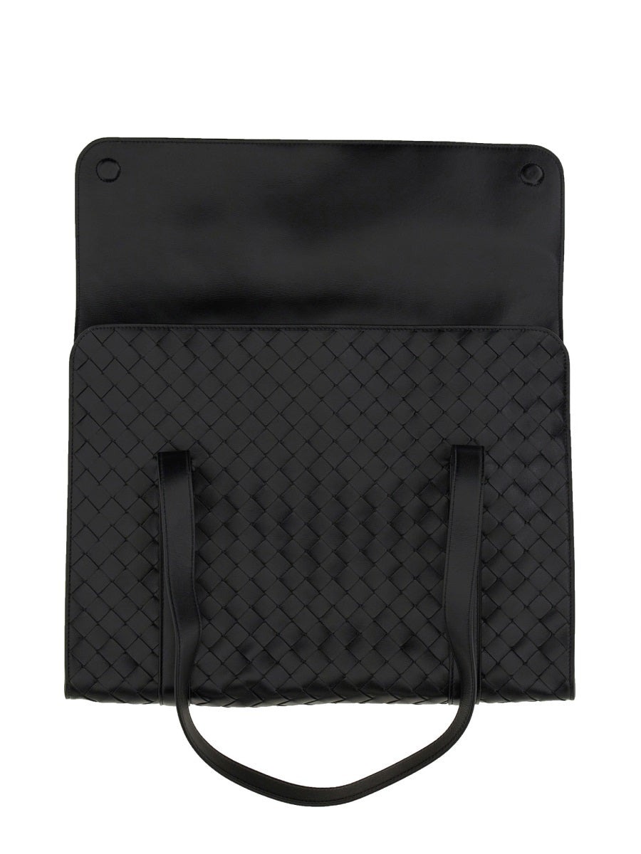 Bottega Veneta Men Woven Pattern Shoulder Bag - 2